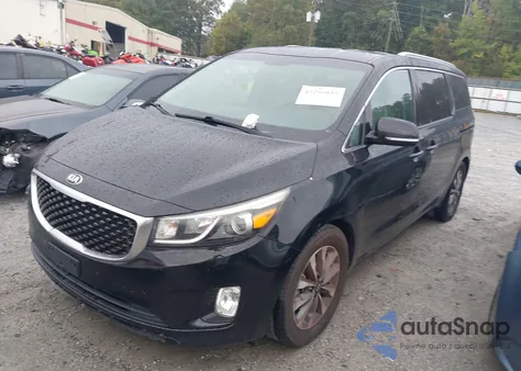 2015 Kia Sedona Sx из США, поврежденный, VIN KNDMC5C11F6065200